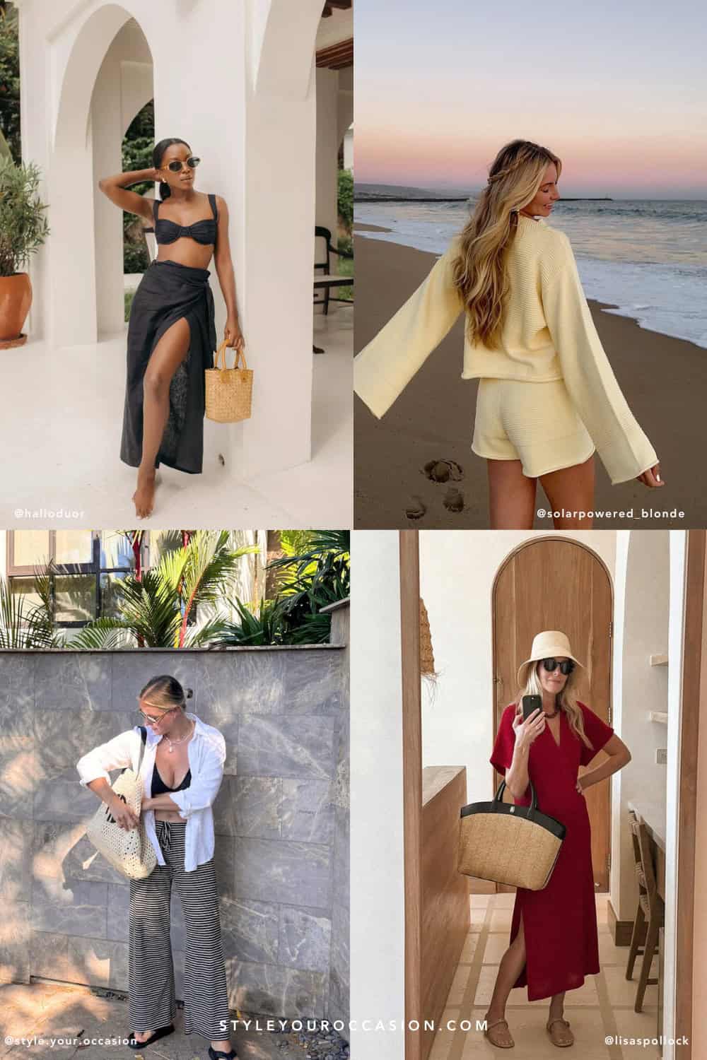 15+ Perfectly Aesthetic Beach Outfits For Summer